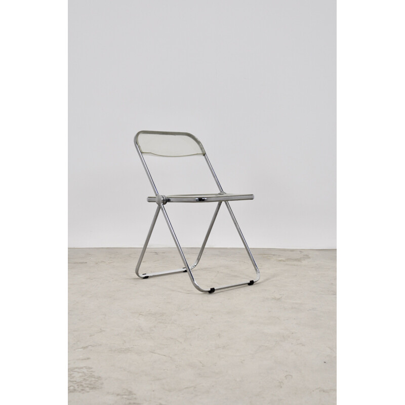 Vintage Plona Chair by Giancarlo Piretti for Castelli 1970s