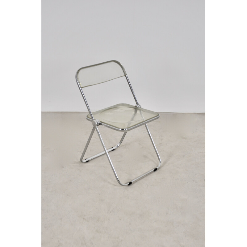 Vintage Plona Chair by Giancarlo Piretti for Castelli 1970s