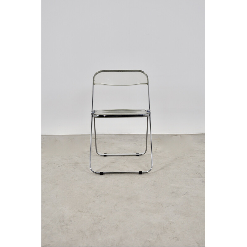 Vintage Plona Chair by Giancarlo Piretti for Castelli 1970s