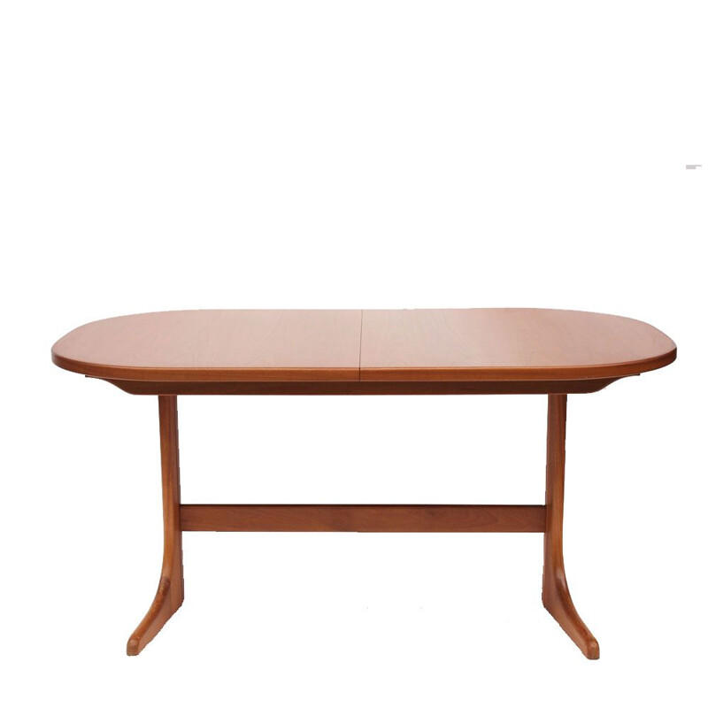 Vintage oval table McIntosh scandinavian 1960s