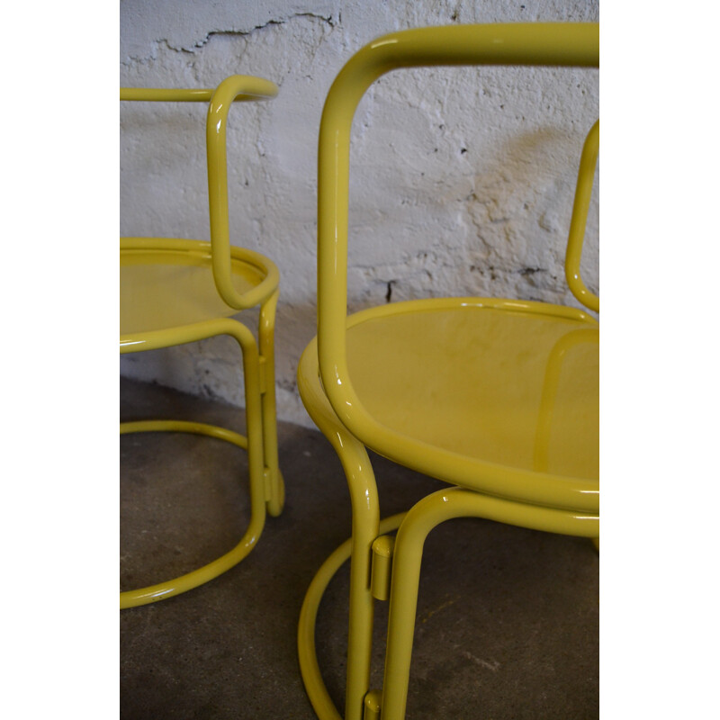 Table and chairs, Gae AULENTI - 60