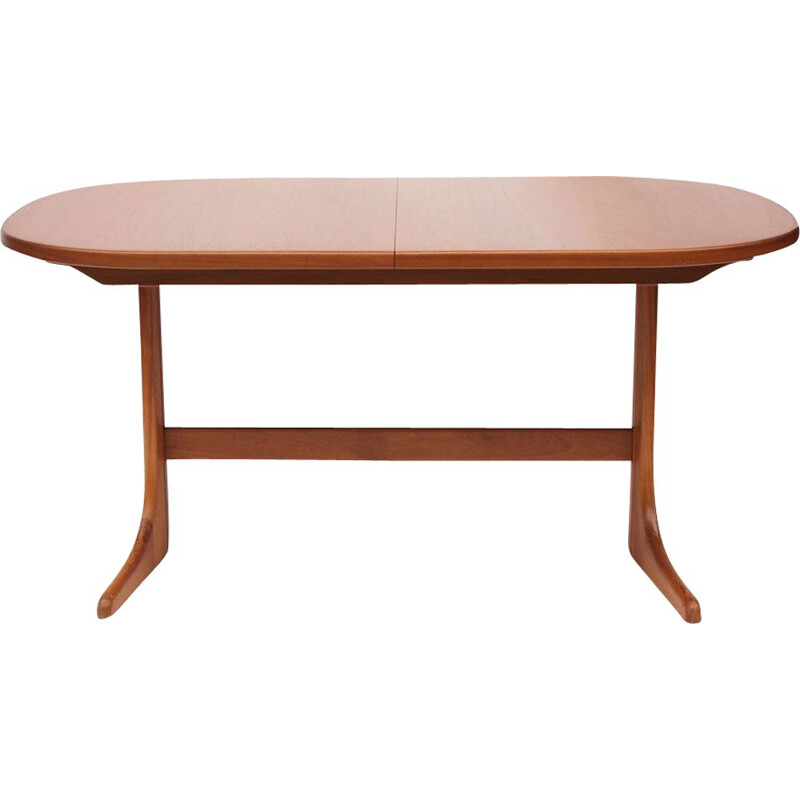 Vintage oval table McIntosh scandinavian 1960s