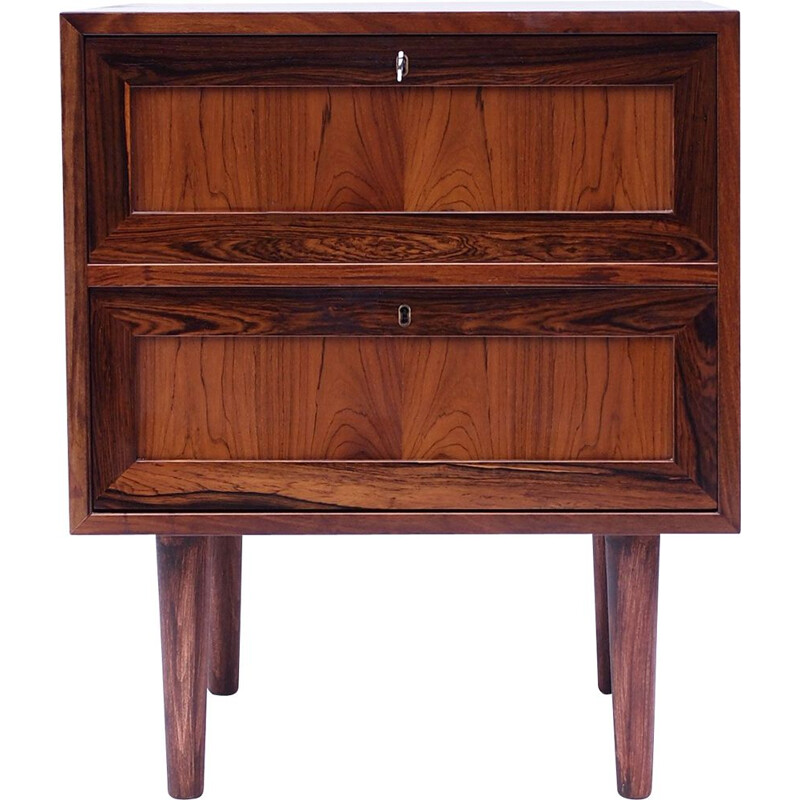 Vintage Rio Rosewood bedside table Danish 1950s