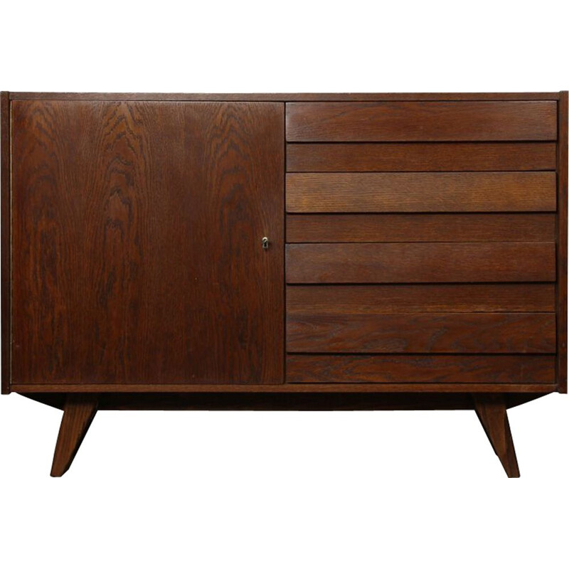 Vintage chest of drawers by Jiri Jiroutek Czech 1960s