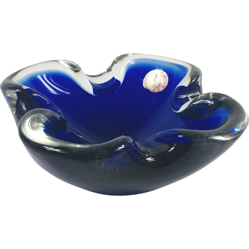Mid-Century Murano Glass AshtraySmall Bowl 1950s