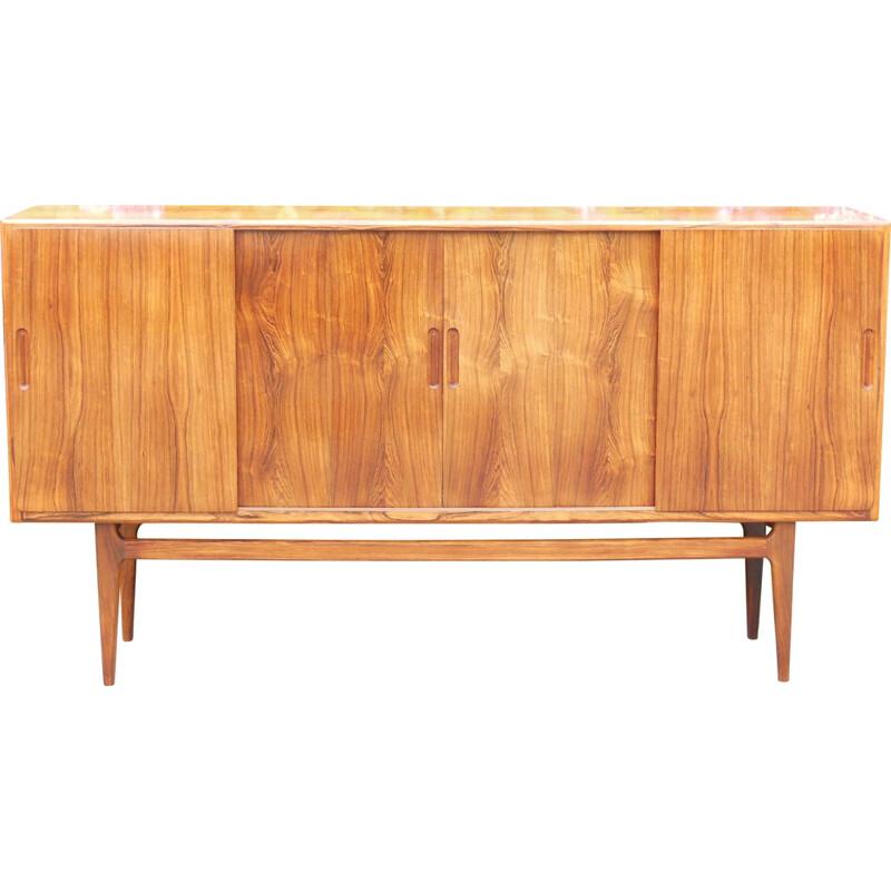 Sideboard in maple and Rio rosewood - 1960s