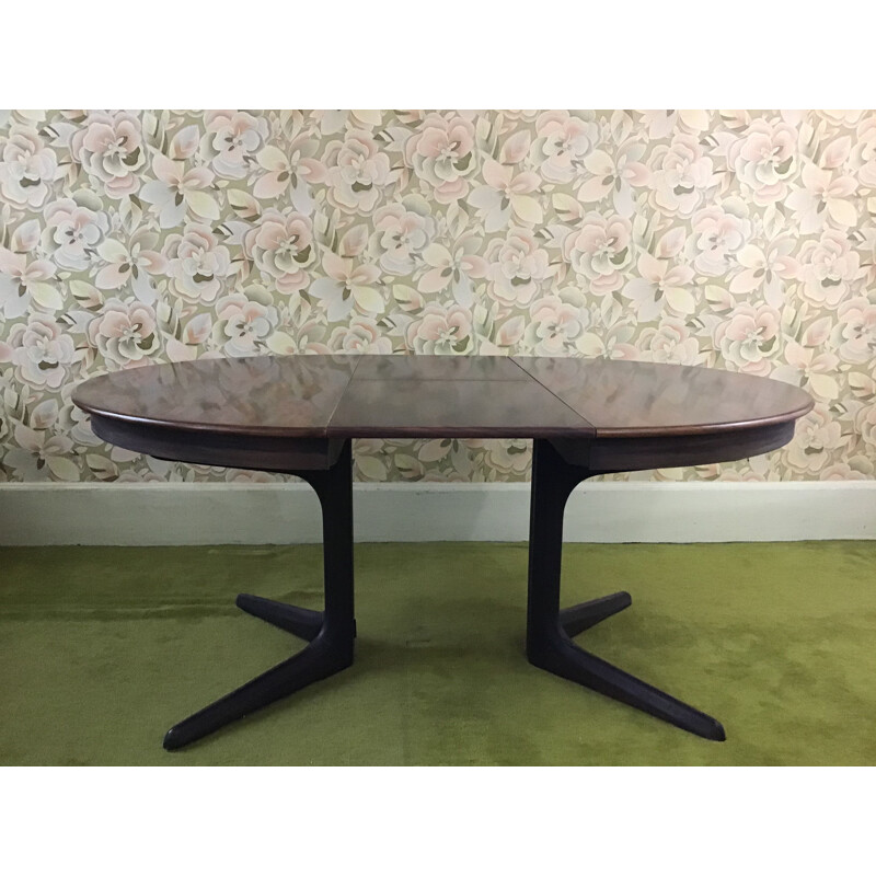 Table vintage en palissandre de Rio John Mortensen