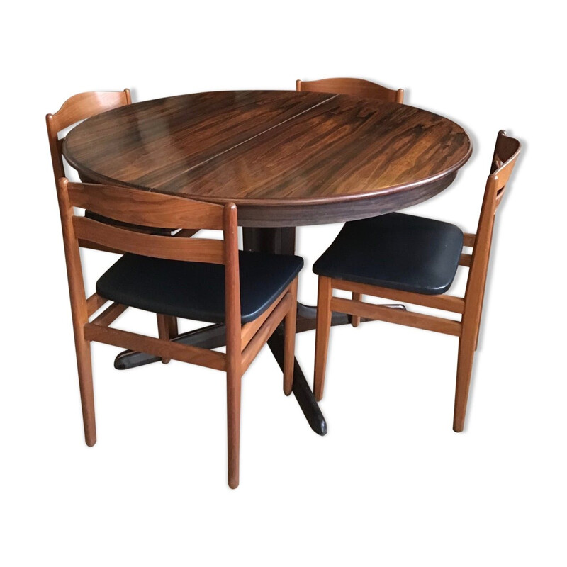 Vintage Tisch aus Palisanderholz von Rio John Mortensen