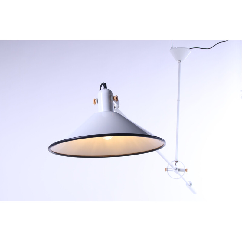  Mid-Century Fishing Light by J. Hoogervorst for Anvia 1970s