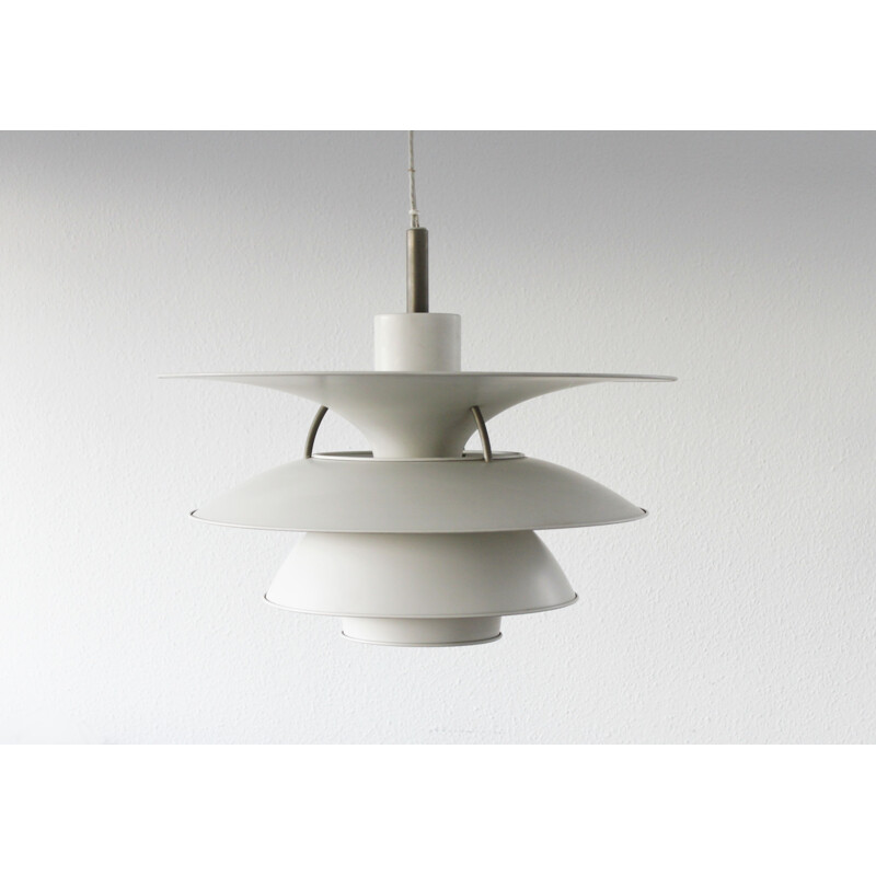 Vintage Louis Poulsen pendant lamp Charlottenborg Danmark 1979s