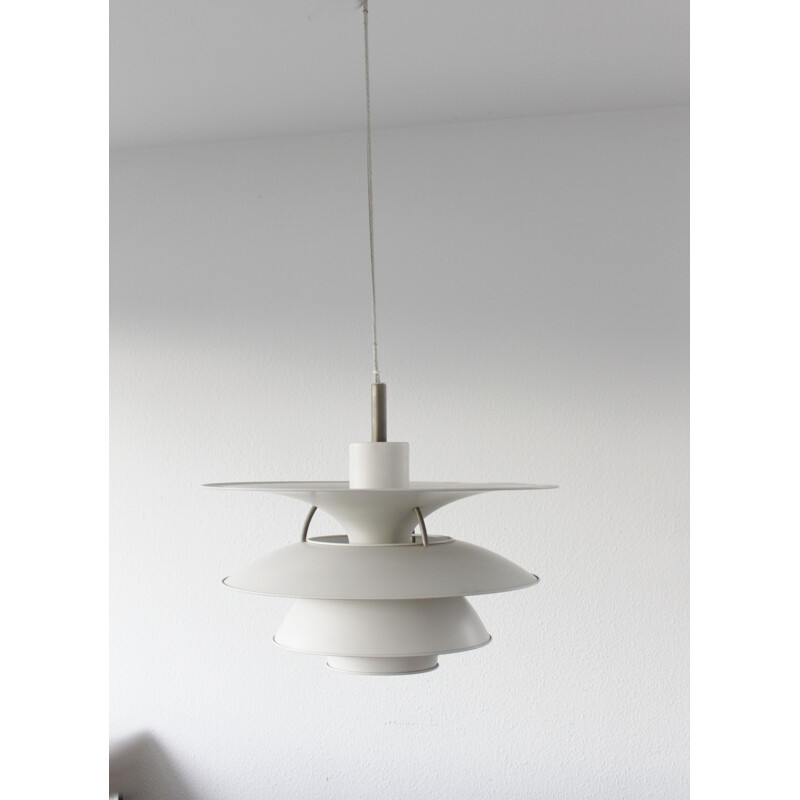 Vintage Louis Poulsen pendant lamp Charlottenborg Danmark 1979s