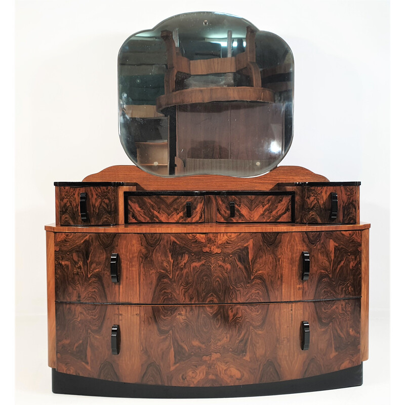 Vintage Dressing Table by Jindrich Halabala for UP Zavody 1950s