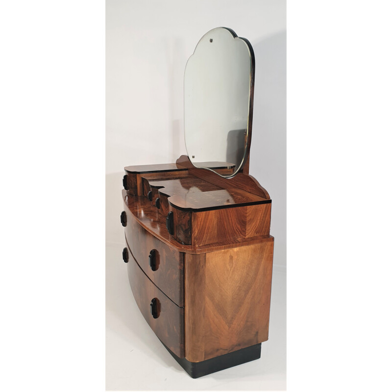 Vintage Dressing Table by Jindrich Halabala for UP Zavody 1950s