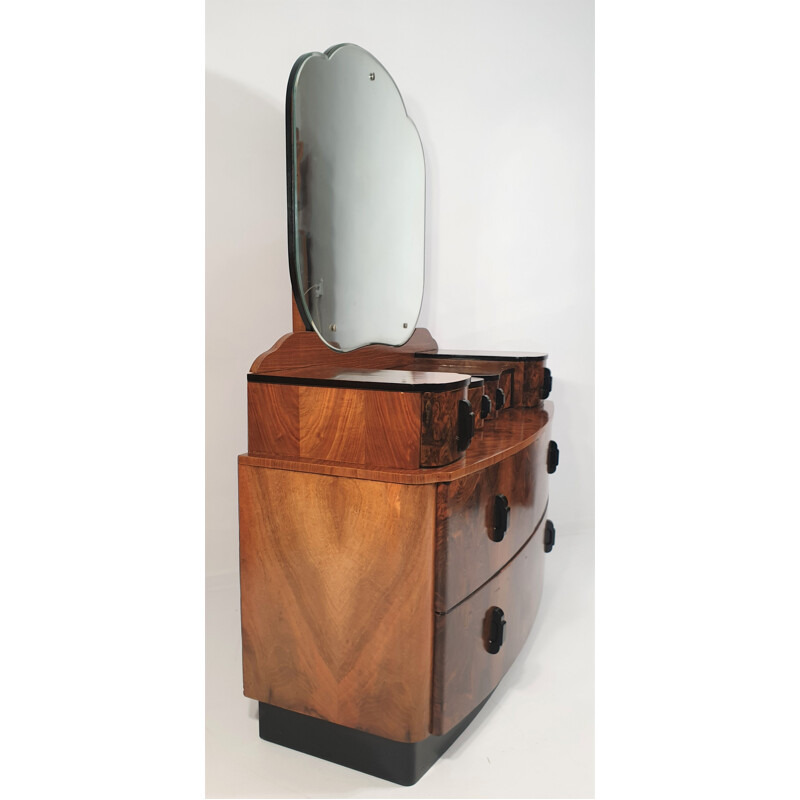 Vintage Dressing Table by Jindrich Halabala for UP Zavody 1950s