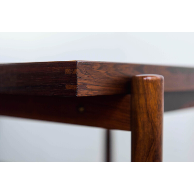 Vintage Serving table in rosewood by Poul Hundevad 1960