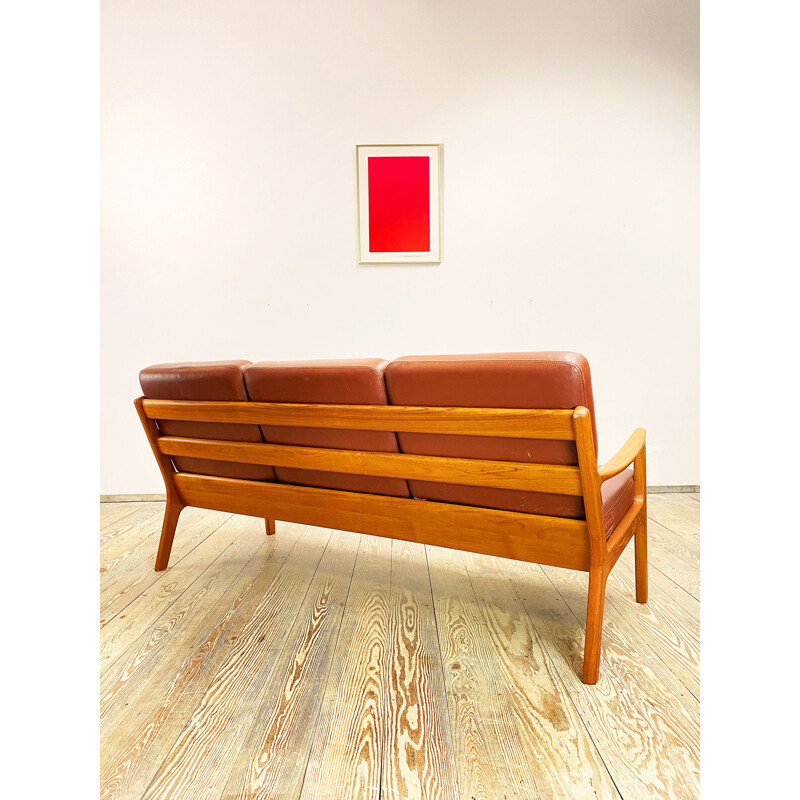 Mid Century Danish Teak Sofa by Ole Wanscher Denmark