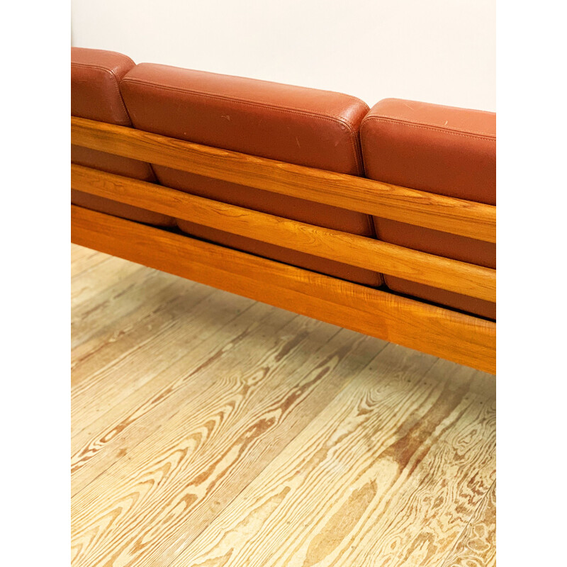 Mid Century Danish Teak Sofa by Ole Wanscher Denmark