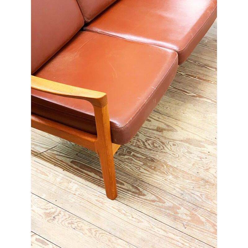 Mid Century Danish Teak Sofa by Ole Wanscher Denmark