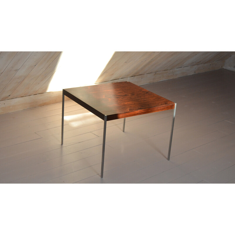 Luxus vintage coffee table in rosewood by Östen and Uno Kristiansson, Sweden 1962