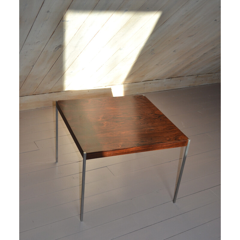 Mesa de centro vintage Luxus de palisandro de Östen y Uno Kristiansson, Suecia 1962