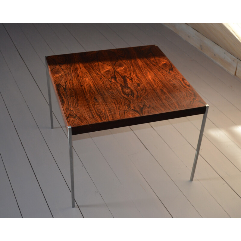 Mesa de café Vintage Luxus rosewood de Östen e Uno Kristiansson, Suécia 1962