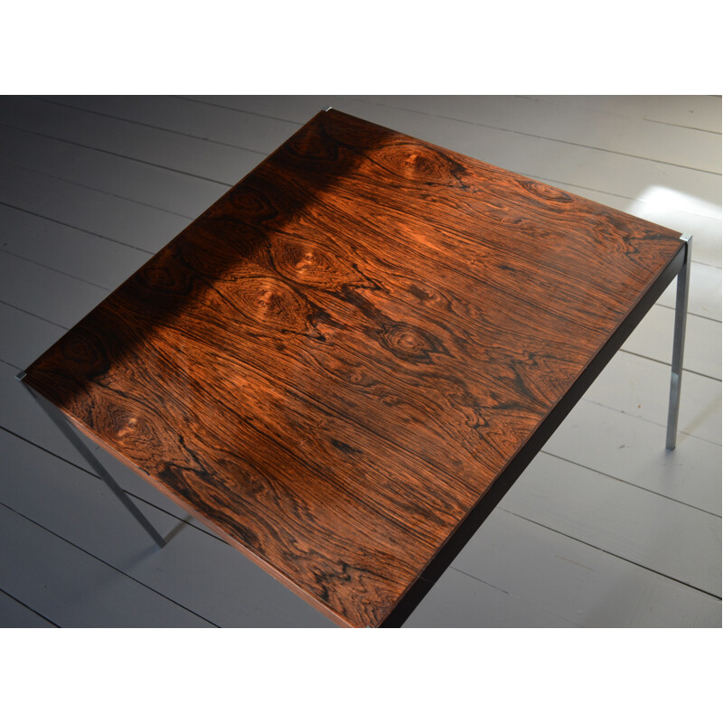 Mesa de café Vintage Luxus rosewood de Östen e Uno Kristiansson, Suécia 1962