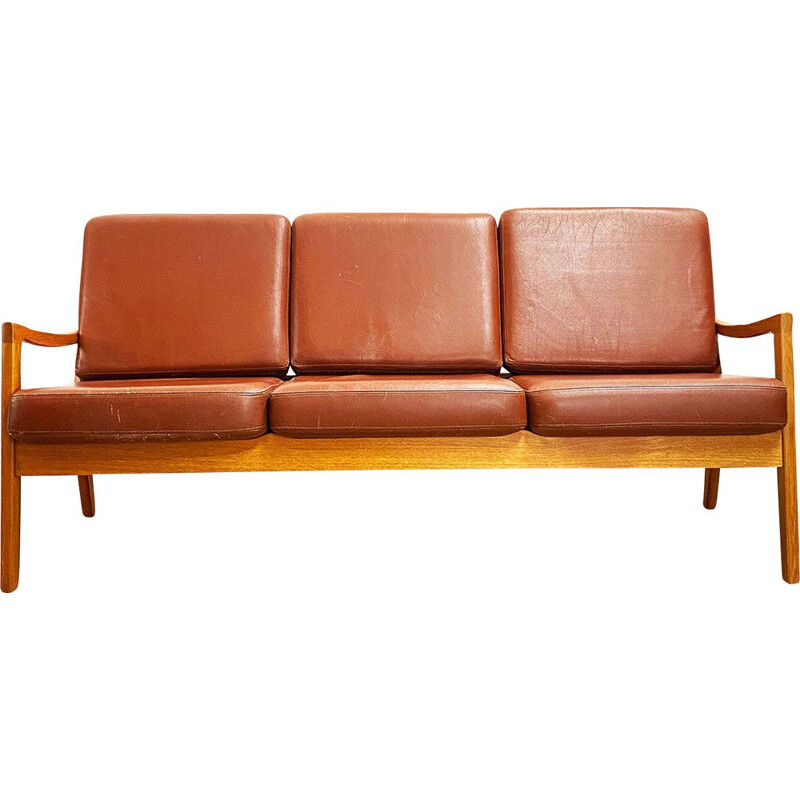 Mid Century Danish Teak Sofa by Ole Wanscher Denmark