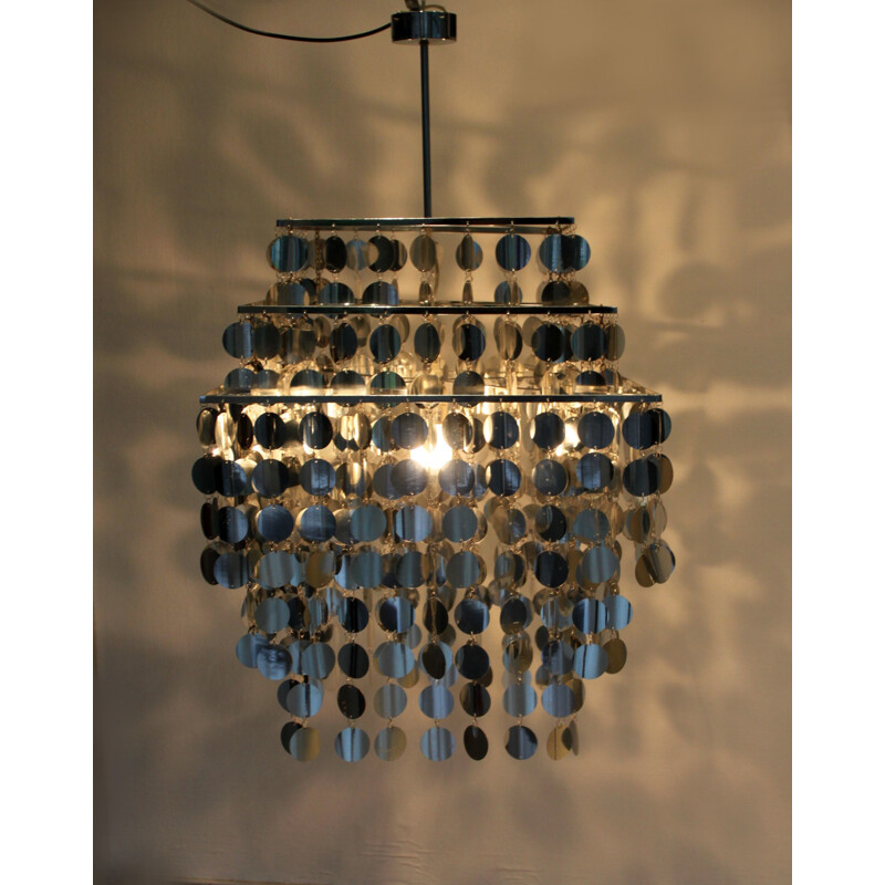 Vintage chandelier by Kare 1980s