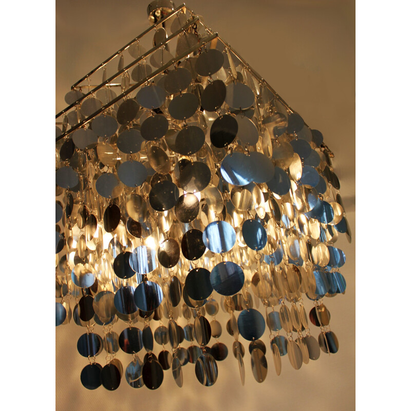 Vintage chandelier by Kare 1980s