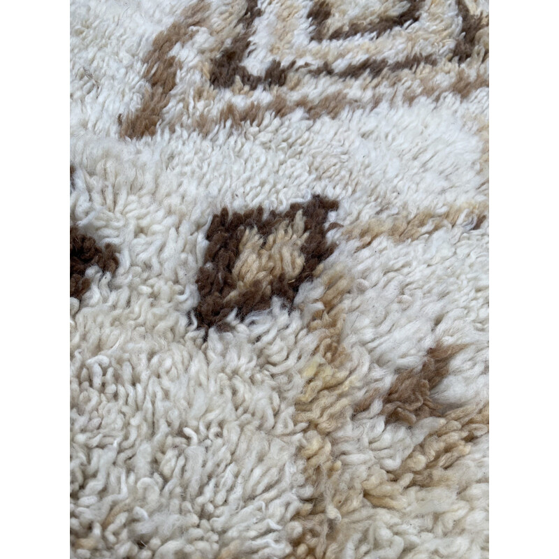 Vintage Beni Ouarain Berber Carpet