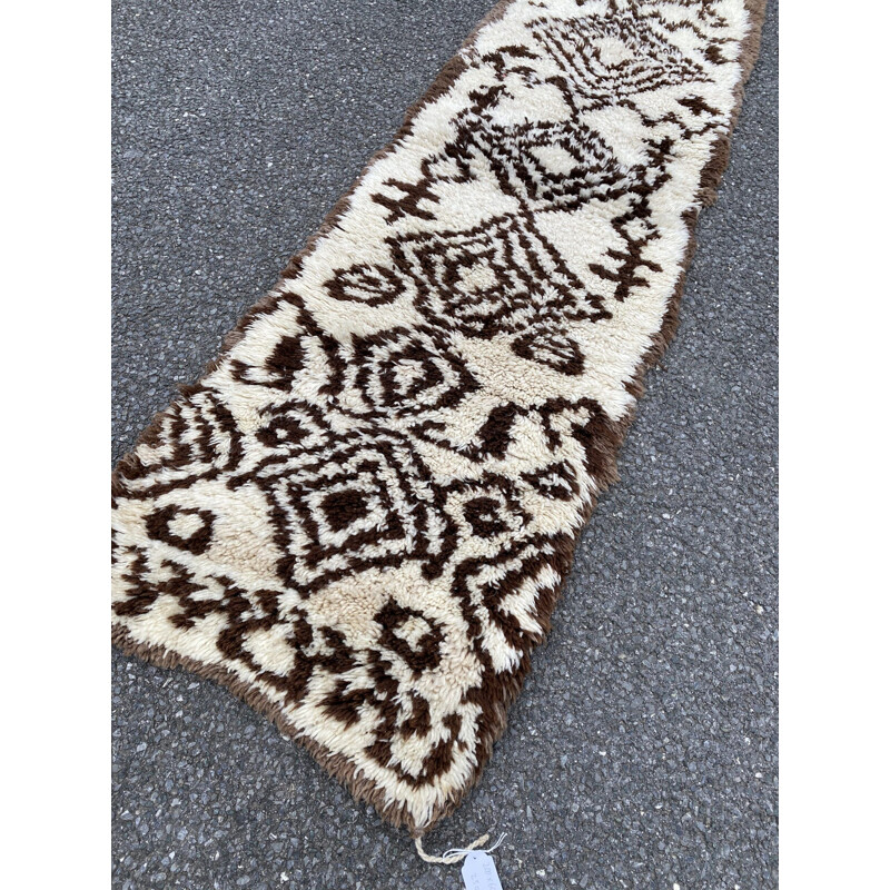 Vintage Beni Ouarain Berber Carpet