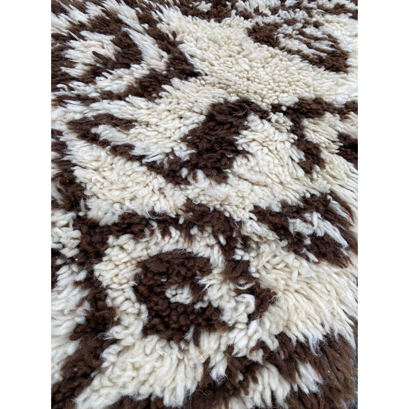 Tapis vintage berbere Beni Ouarain