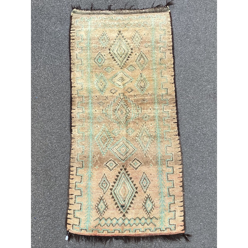 Alfombra bereber vintage Boujaad