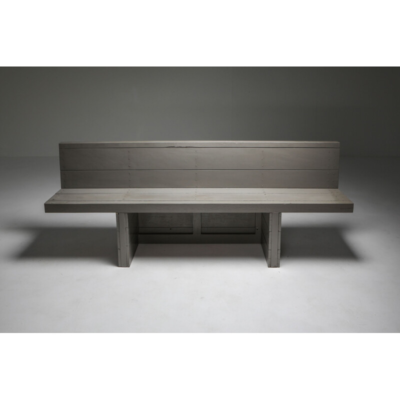 Vintage dom Hans van der Laan Bench 1960s