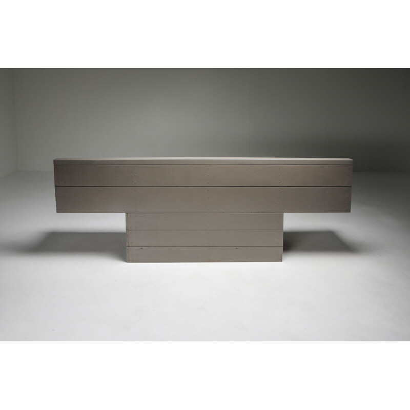 Vintage dom Hans van der Laan Bench 1960s