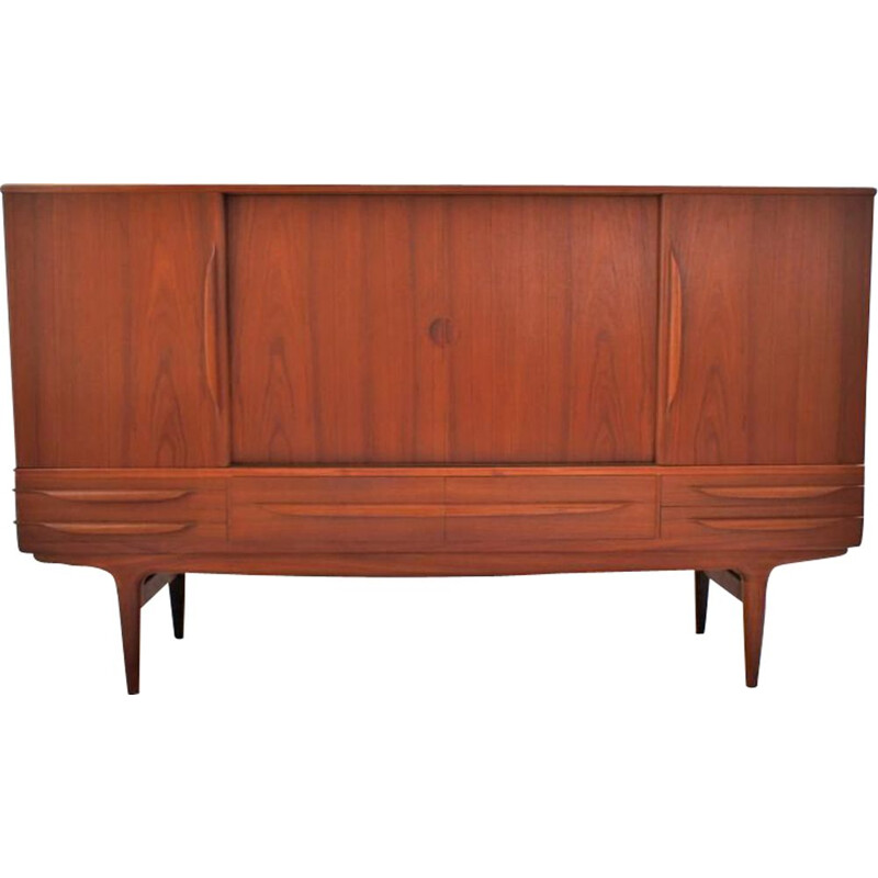 Vintage Johannes Andersen teak sideboard Scandinavian 1960s