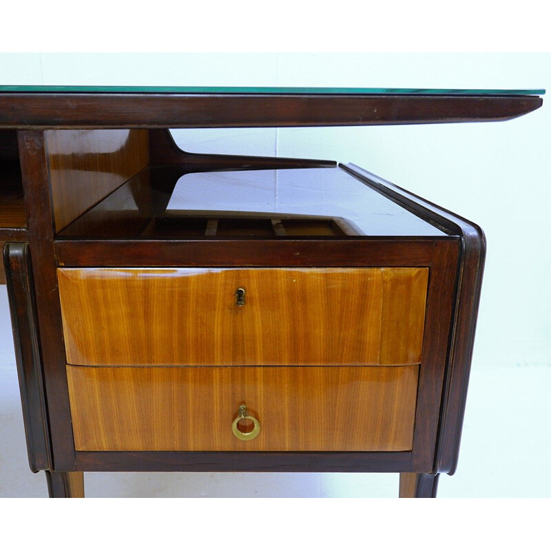 Vintage Executive Desk Vittorio Dassi 1950s