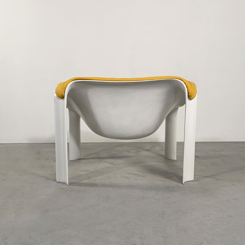 Vintage Yellow Lounge Chair by Pierre Paulin for Artifort 1960s