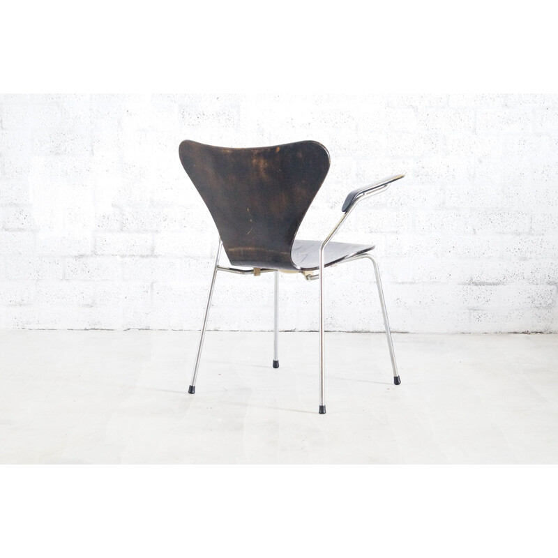 Vintage serie 7 chair by Fritz Hanzen