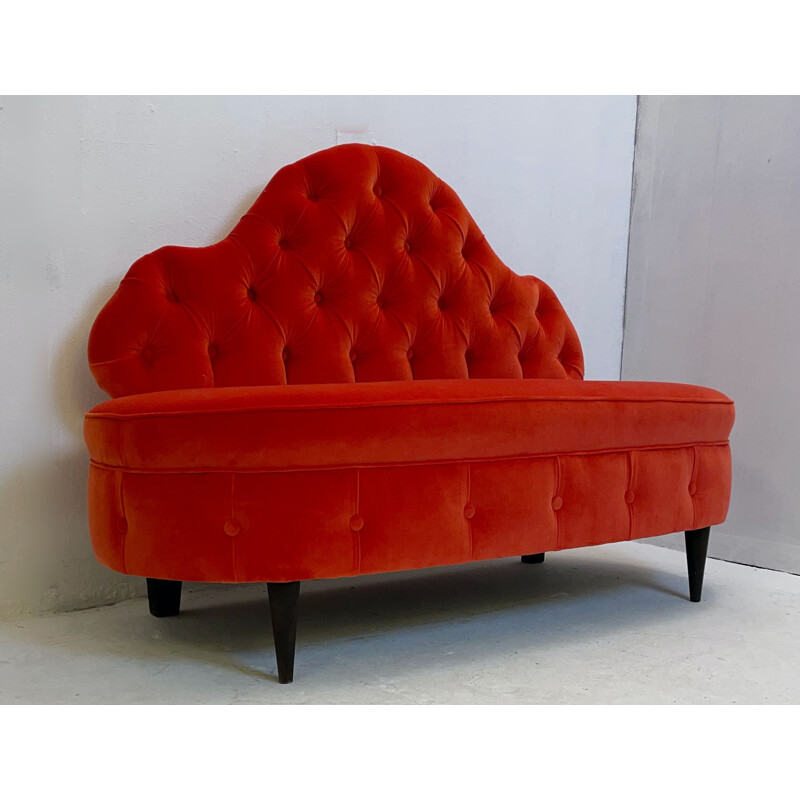 Vintage Sofa by Cesare Lacca Italy 1950s