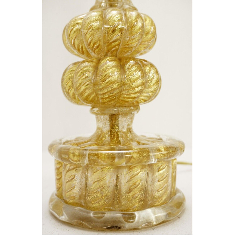 Candeeiro de mesa Barovier vintage