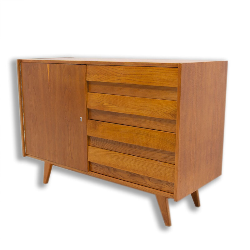 Mid-century chest of drawers by Jiri Jiroutek  Czechoslovakia 1960s