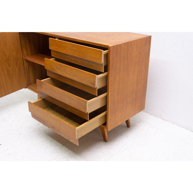 Mid-century chest of drawers by Jiri Jiroutek  Czechoslovakia 1960s