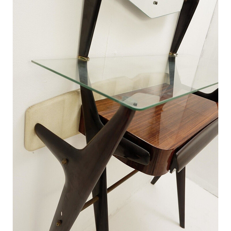 Table console vintage Italie 1950