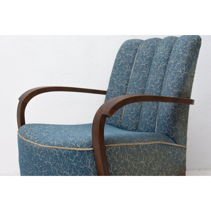 Fauteuil vintage Bentwood par Jindřich Halabala pour UP Závody 1930