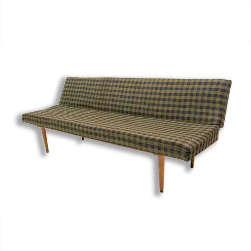 Mid century folding sofa-bench by Miroslav Navrátil Czechoslovakia 1960s