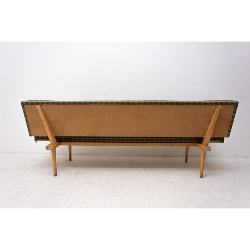Mid century folding sofa-bench by Miroslav Navrátil Czechoslovakia 1960s