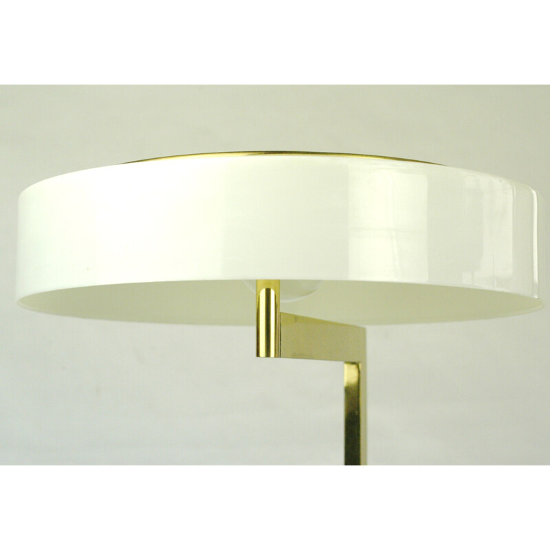 Austrian table lamp in brass and acrylic, J. T KALMAR - 1960s