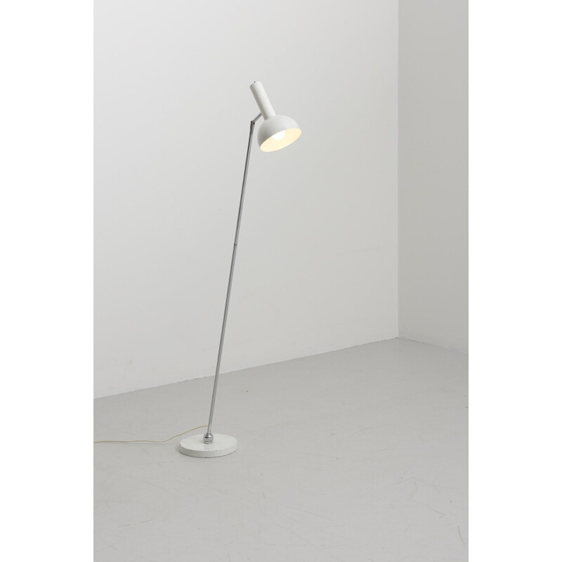 Vintage Floor Lamp by Herman Busquet for Hala Zeist Netherlands 1960s