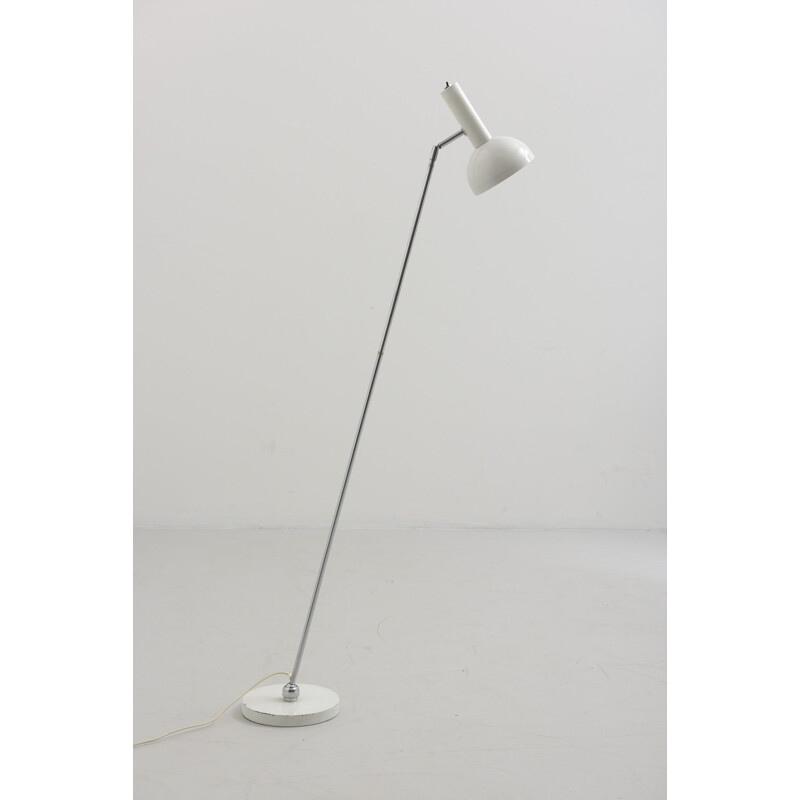 Vintage Floor Lamp by Herman Busquet for Hala Zeist Netherlands 1960s